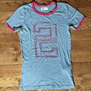 Hollister Co. Women's Grey T-shirt